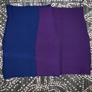 **BUNDLE** 2 BCBG powerskirts